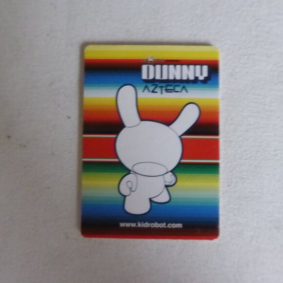 2007 3” KIDROBOT AZTECA DUNNY PEYOTE DESIGNER ART URBAN VINYL FIGURE - Picture 12 of 16